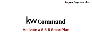 Activate a 5-5-5 SmartPlan in KW Command