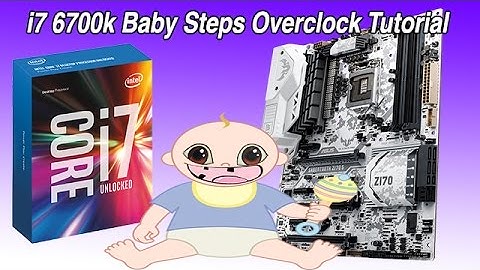 i7 6700k 4.7 Easy Overclock Tutorial Asus Z170 S 32GB @2400MHZ Baby Steps