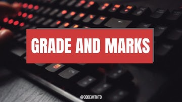 Grade And Marks in C++ || Take input percentage of a student and print the Grade according to marks