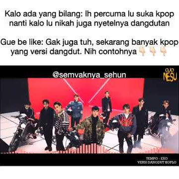 Exo - tempo versi dangdut