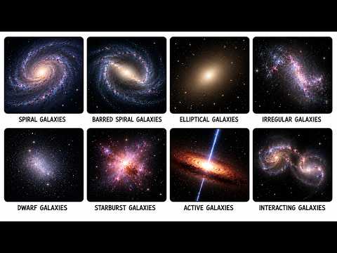 Every Type of Space Galaxy Explained In 8 Minutes