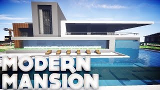 Minecraft: How to Build a Modern House - Tutorial 2017