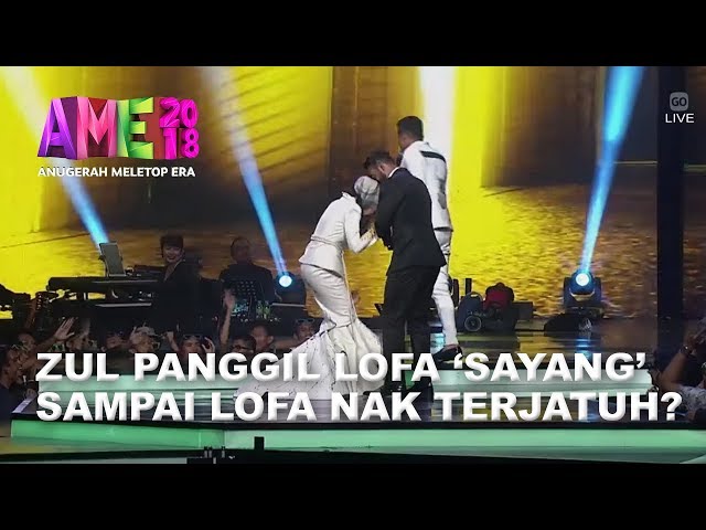 #AME2018 | Wow .. Zul panggil Lofa sayang sampai Lofa nak terjatuh ? I Zul Ariffin, Neelofa, & Nabil class=