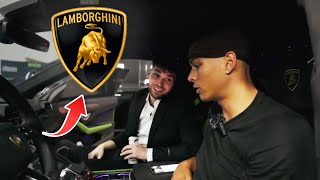 Marlon drives ADIN ROSS Lambo URUS