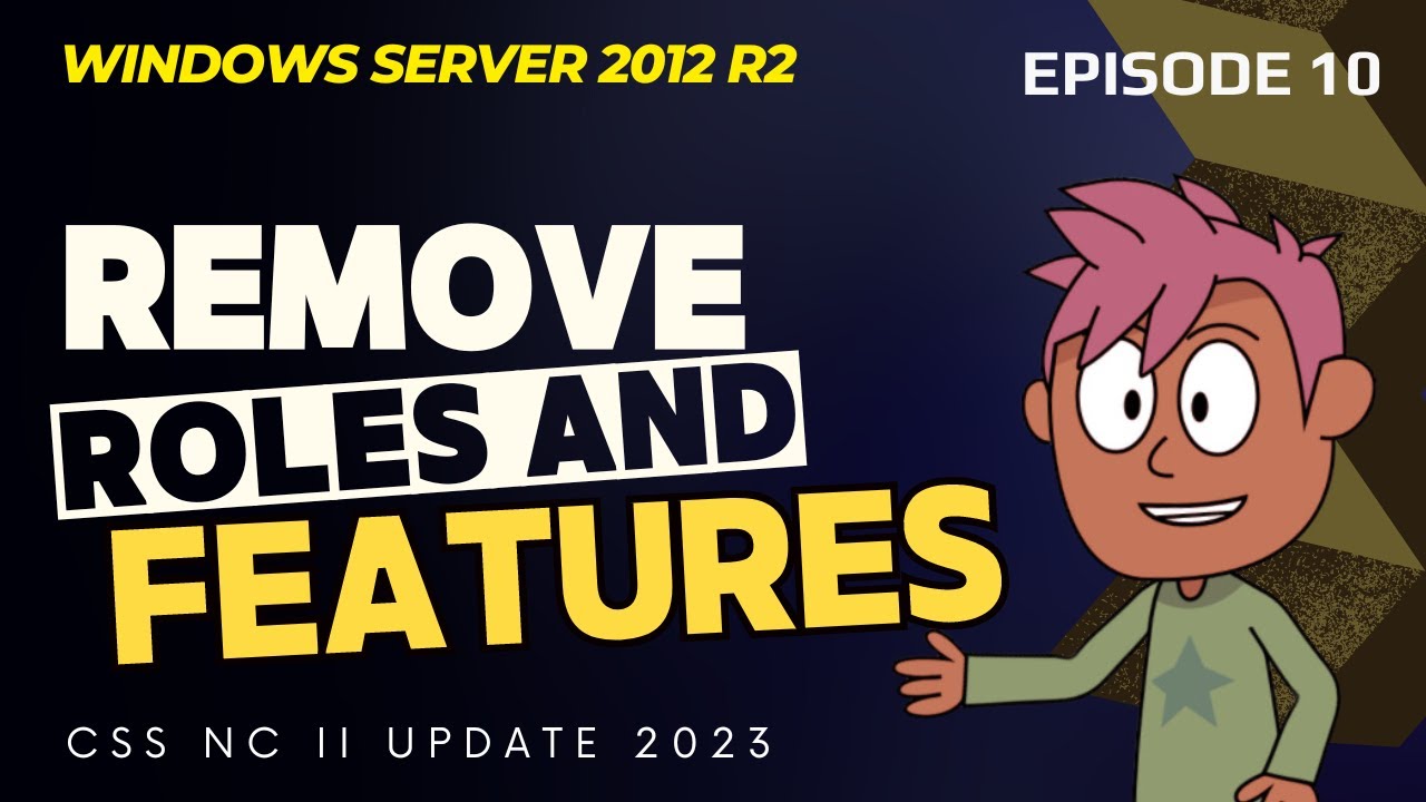 Ep 10: Removing of Roles anf Features DNS DHCP on windows 2012 r2 - YouTube