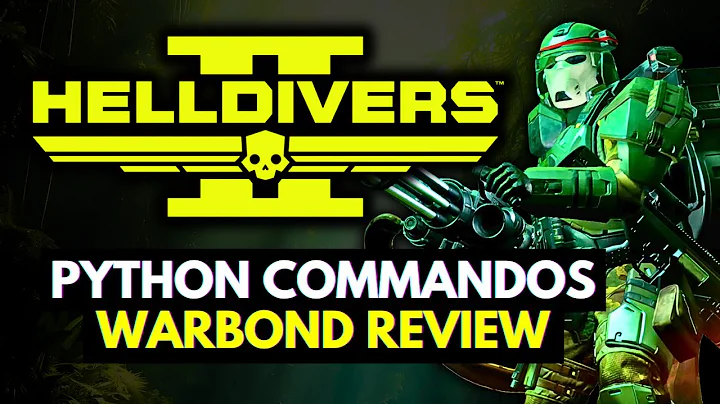 Helldivers 2 Is the Python Warbond Any Good? Python Commandos Warbond Review.
