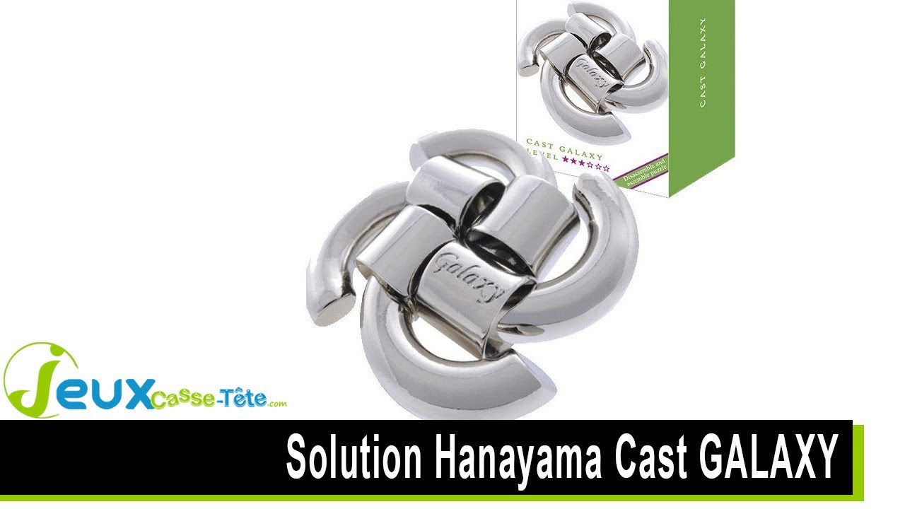 Solution casse-tête Hanayama Cast Galaxy