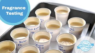 Fragrance Testing in Cold Process Soap Content