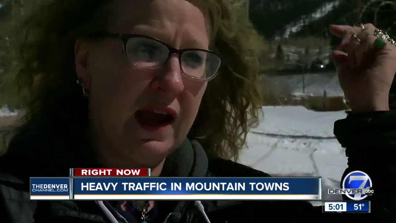Silver Plume residents say weekend traffic is out of control YouTube