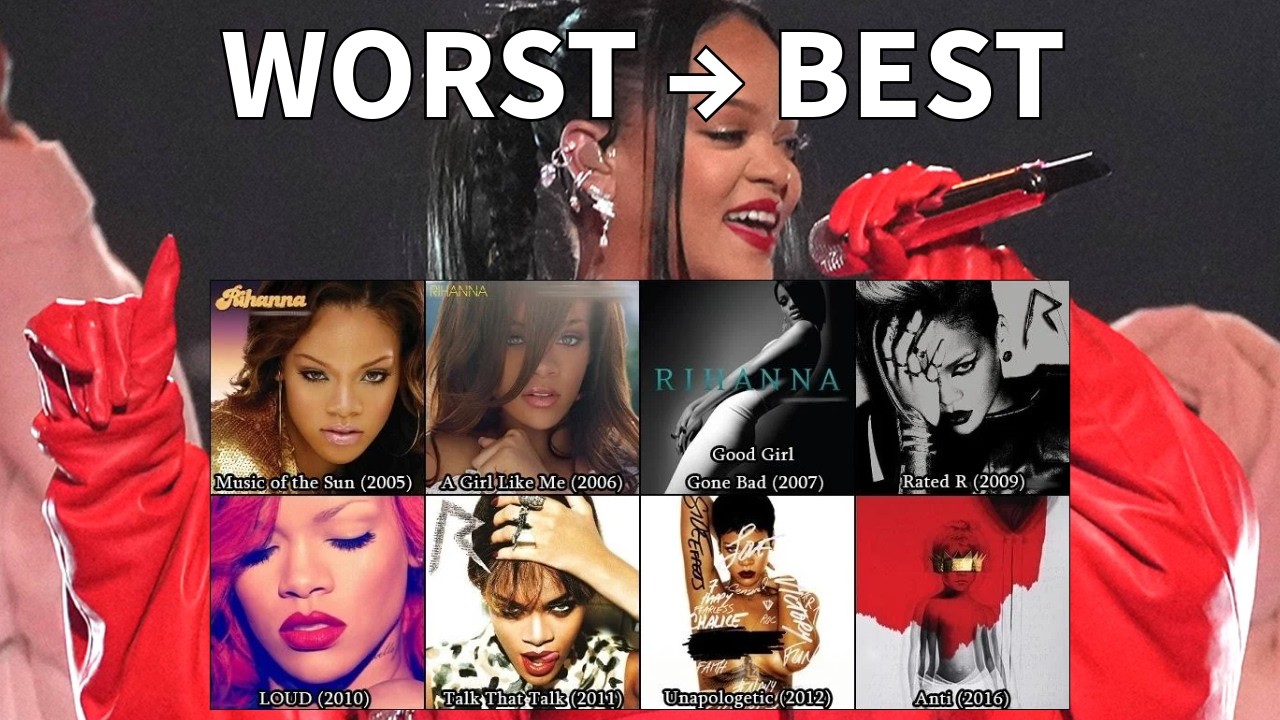 Ranking Every Rihanna Album From Worst to Best (Controversial #1 Pick)