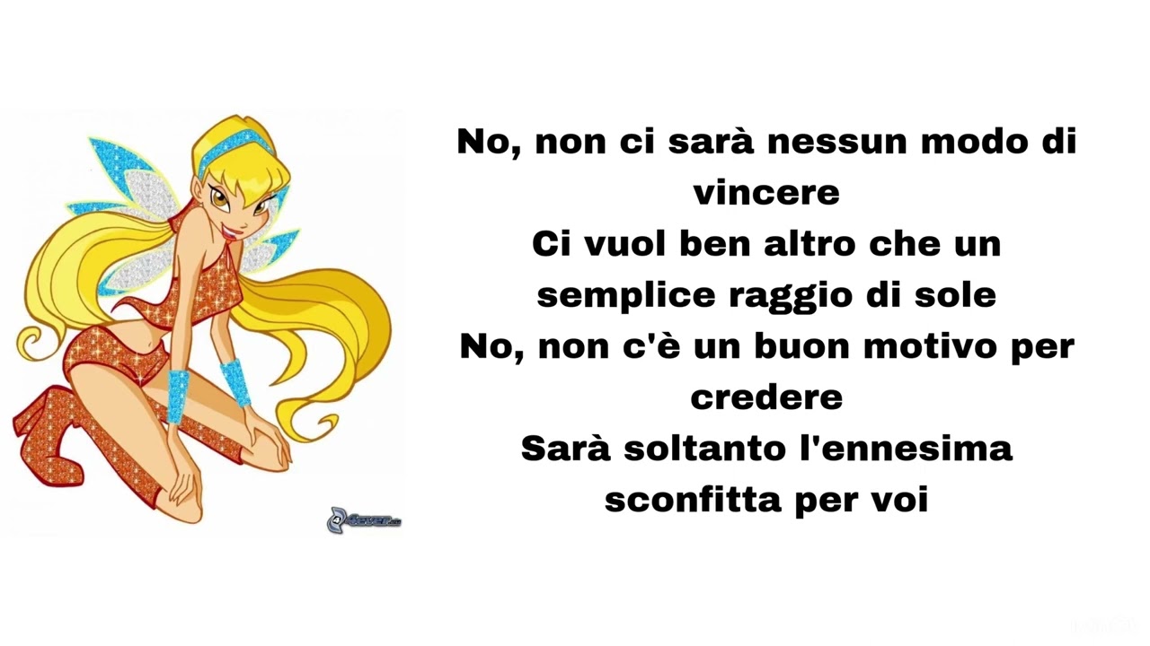 Winx Club - Balla con me (lyrics)