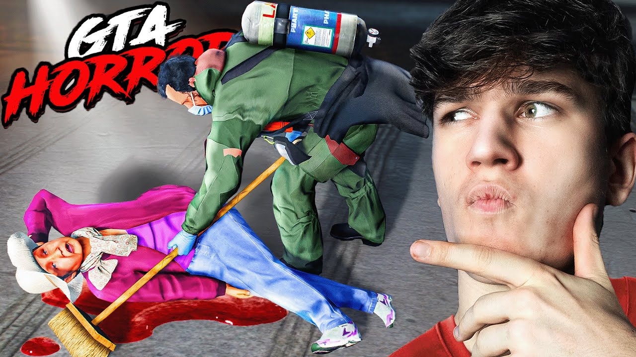 GTA V HORROR #38 - SPRZĄTACZ🔪