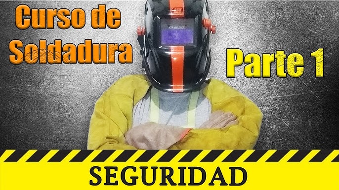 Tipos de Mascaras y Caretas para Soldar - Seguridad [Parte 2] - Curso  Soldadura Eléctrica 