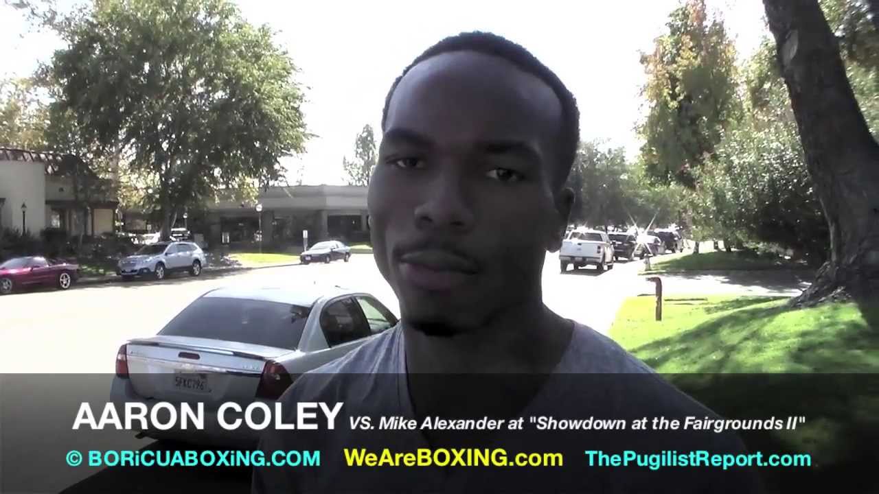 Showdown at the Fairgrounds II: Interview with AARON COLEY (vs. Mike Alexander)