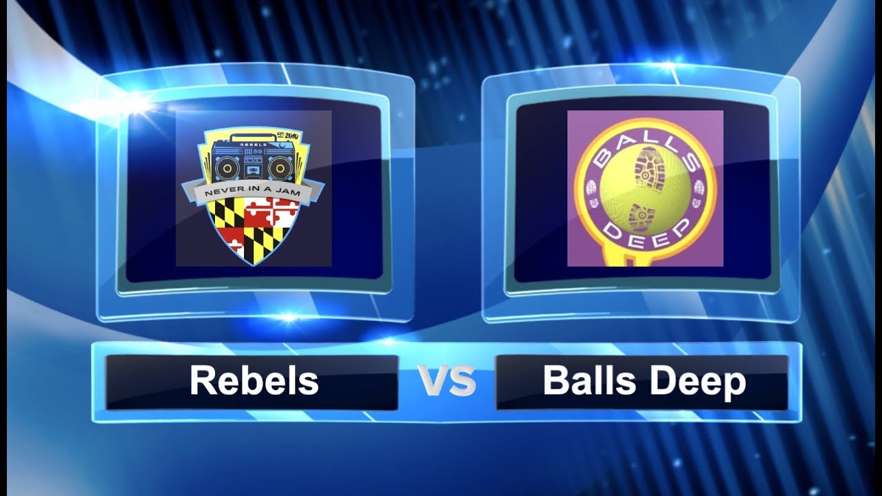 Rebels vs Balls Deep - Semi Finals - DC Kickball365 Open 