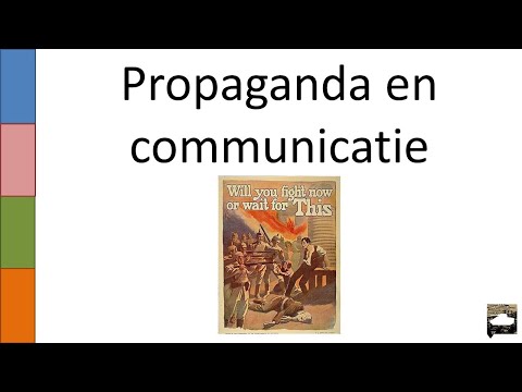 Video: Propaganda - wat is het? Waarom wordt het gebruikt?