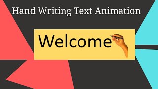 #How to create #Hand Writing Text animation in #PowerPoint