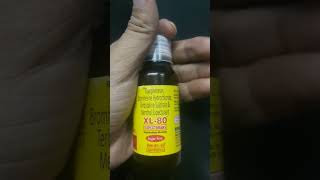 Xl-80 Expectorant Sugar Free Cough Syrup