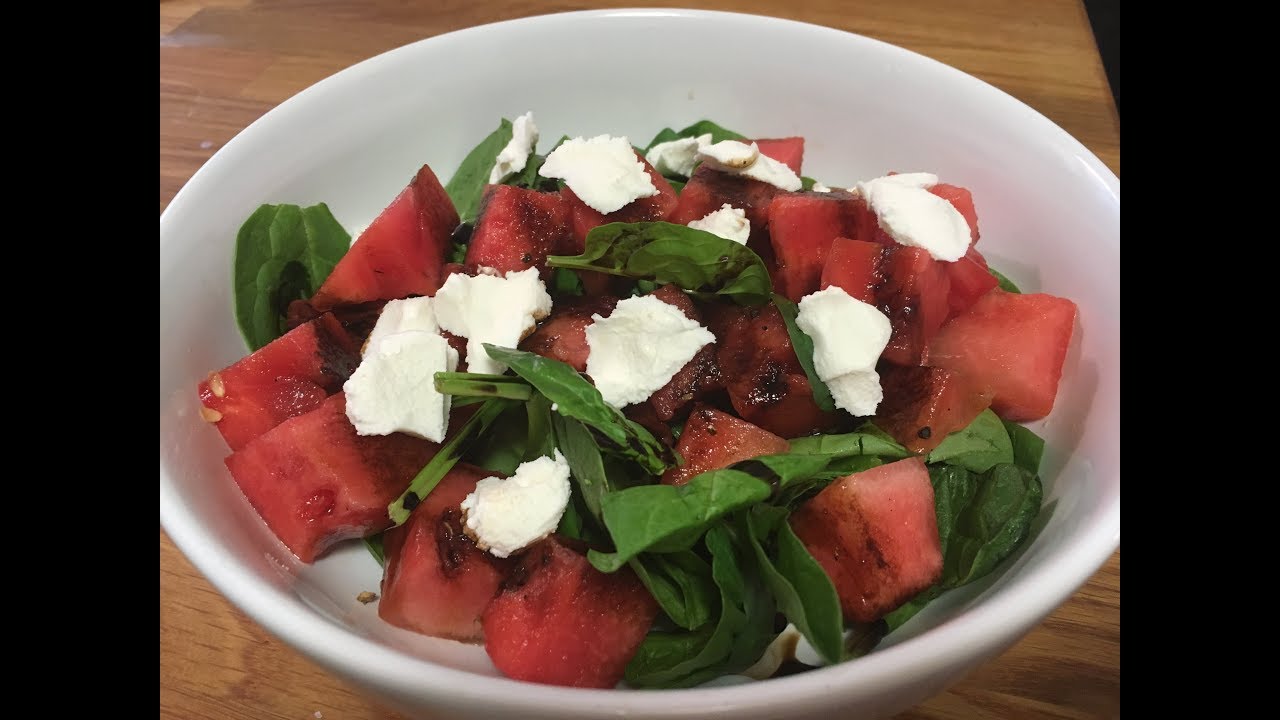 Grilled Watermelon Salad