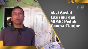 Aksi Sosial Lazismu dan MDMC Peduli Gempa Cianjur