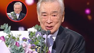 'National Grandfather' Lee Soon Jae burst into tears when receiving Daesang award at the age of 91