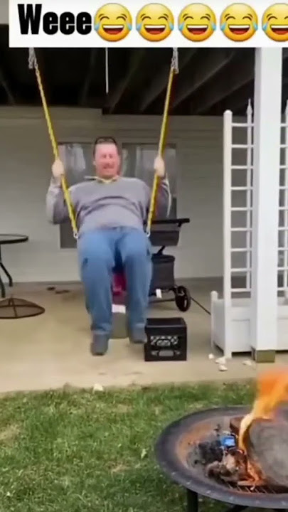 funny video 😂 Wee wee swing 😅 #shorts #funny #wee #fire #swing
