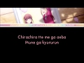 Oshi ga Budoukan Ittekuretara Shinu - [Momoiro Kataomoi (Eripiyo &amp; Maina Ver.) - TV Size] - LYRICS
