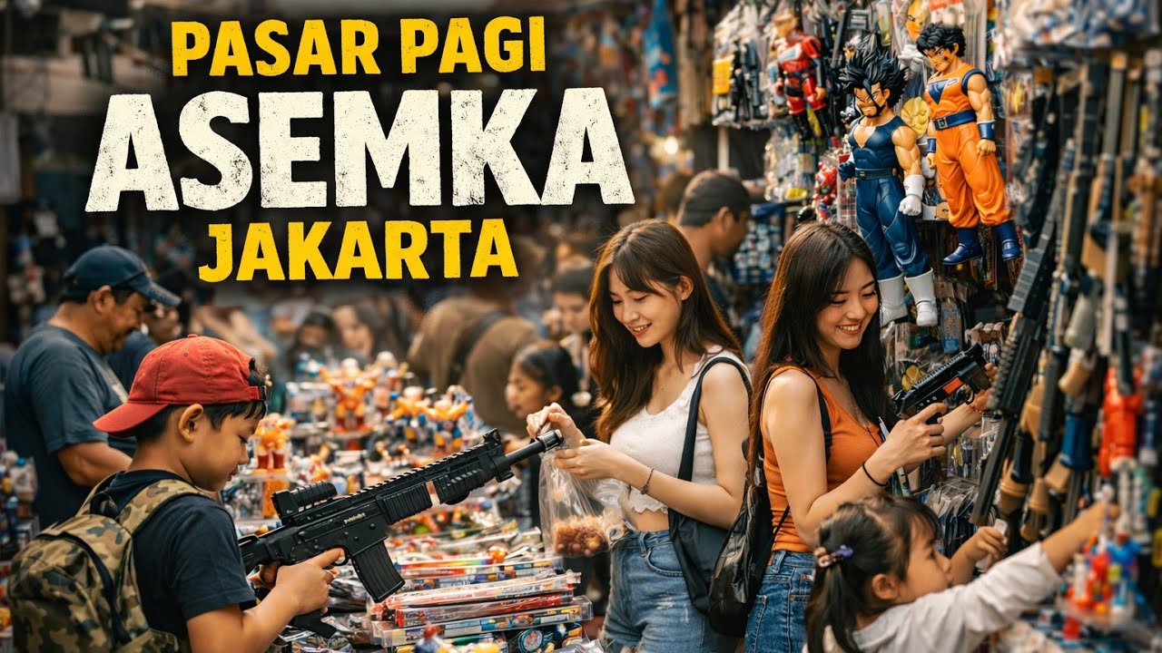 PASAR PAGI ASEMKA, PUSAT GROSIR MAINAN MURAH DI JAKARTA