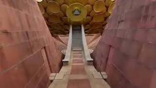 INSIDE THE MATRI MANDIR, AUROVILLE