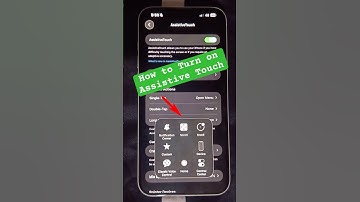 How to Turn on Assistive Touch on iPhone #assistivetouch