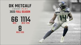 DK Metcalf 2023 Highlights | Every Target and Catch