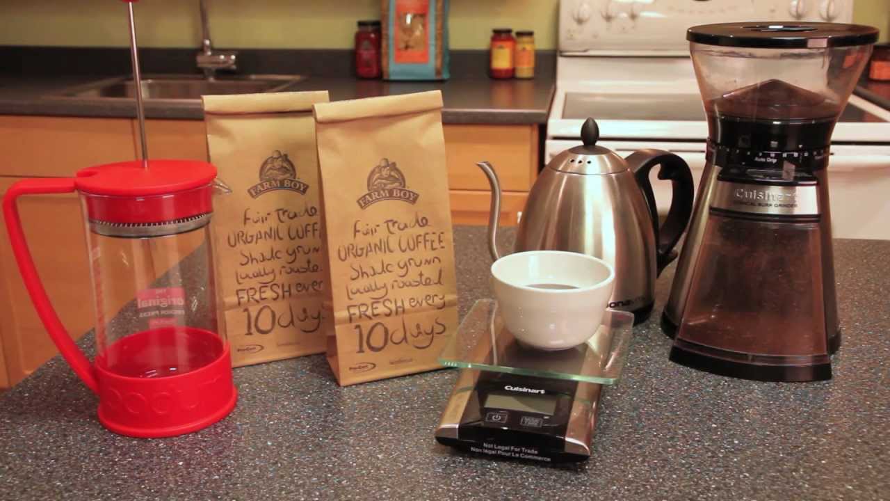 Farm Boy Foodie Feature - French Press Coffee
