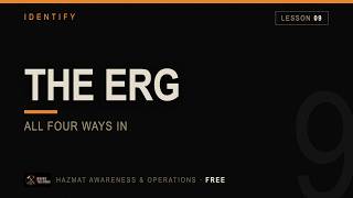 How to Use the ERG — All 4 Ways In — Hazmat Awareness & Operations. Lesson #9 of 25