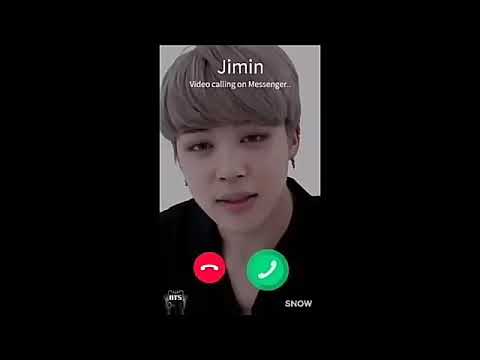 Una videollamada con jimin - YouTube