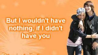 If I Didn't Have You LYRICS ON SCREEN [Mitchel Musso and Emily Osment]+DOWNLOAD
