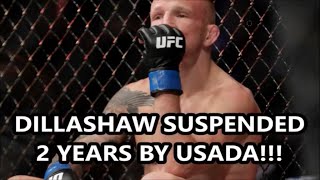 Breaking News Tj Dillashaw Suspended For 2 Years By Usada