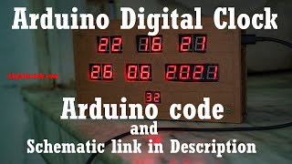 DEC #15 Arduino Digital Clock final built version 0.1