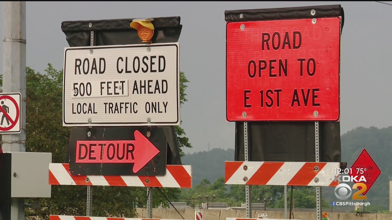 WeeksLong Tarentum Bridge Closure Begins YouTube