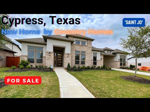 Coventry Homes | Saint Jo  | 4,073 SF |  4 Bed |  3.5 Bath | Towne Lake | Cypress, Tx | Home Tour