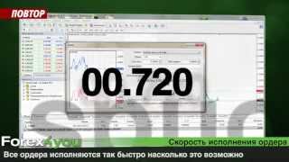 Forex4you Pro STP cкорость исполнения ордерa screenshot 5