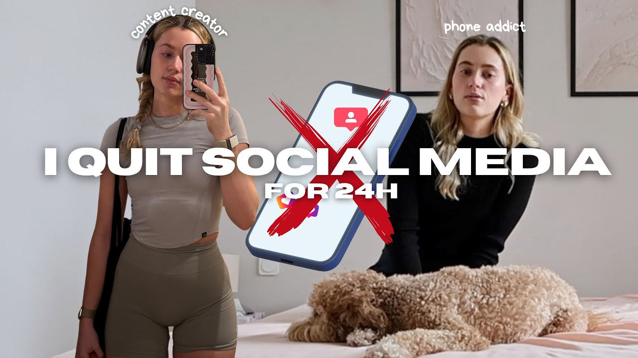 I QUIT SOCIAL MEDIA. here's what happened. YouTube