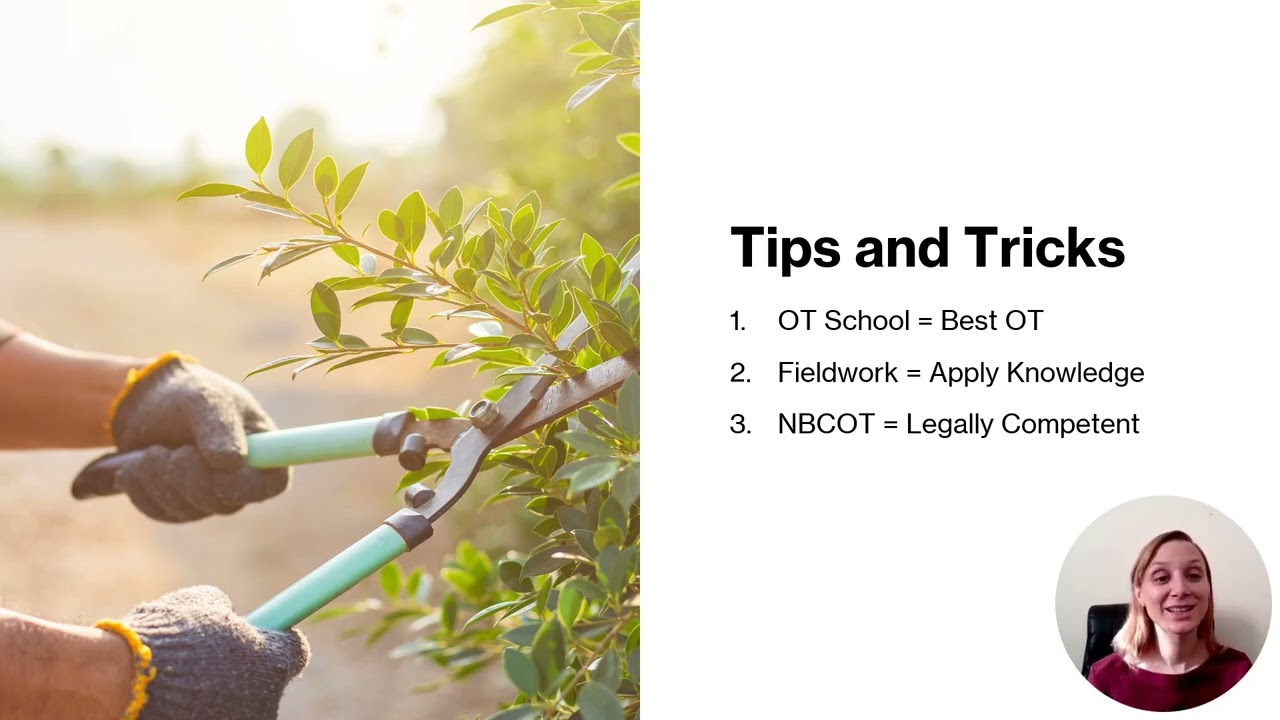 NBCOT Tips and Tricks