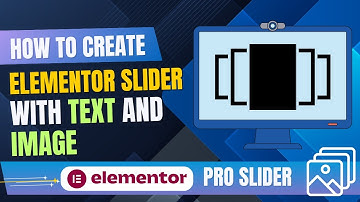 Create Elementor Slider With Text and Image | Elementor slider