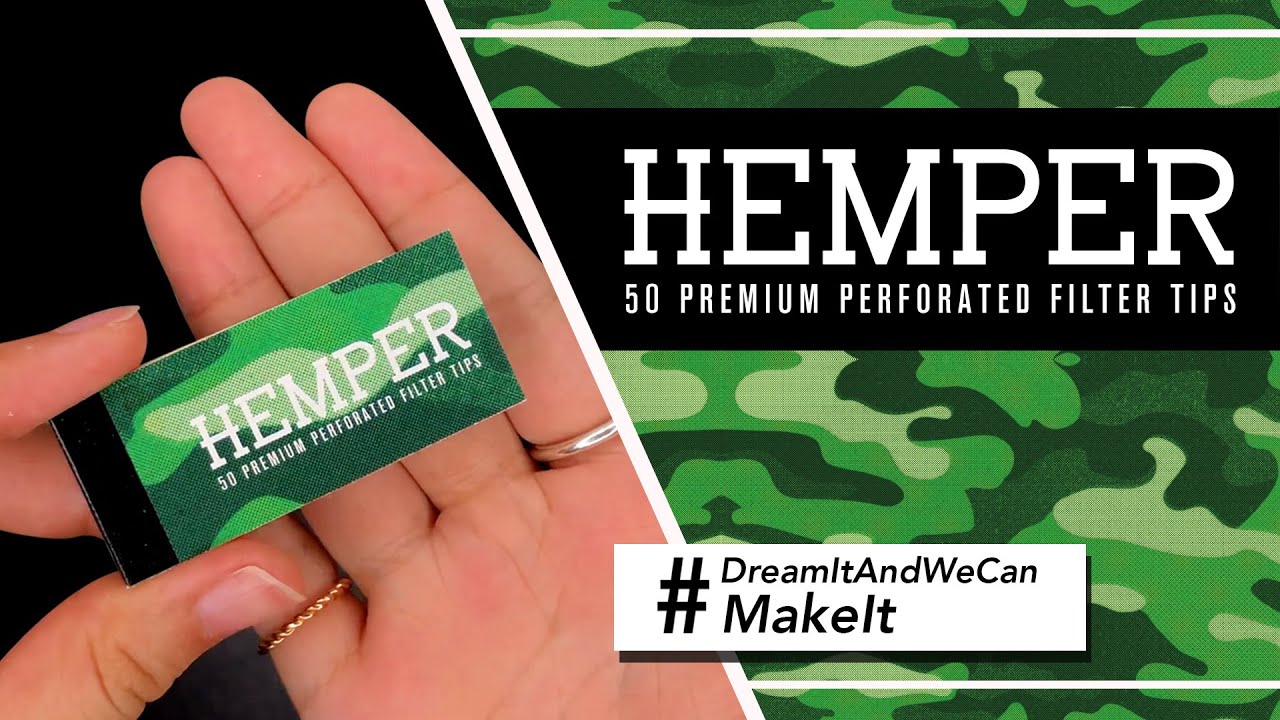 HEMPER PREMIUM FILTER TIPS | CUSTOM PRINTED BOOKLETS