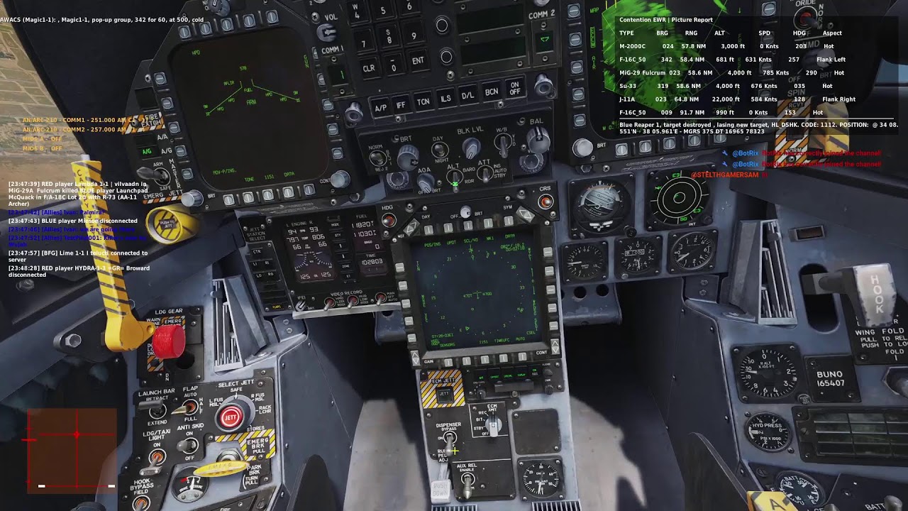 DCS world Playing in Multiplayer server Air refueling || Live Gameplay || 