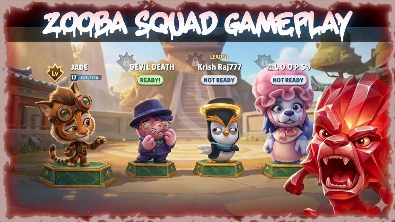 Zooba Squad Gameplay | Intense and Fun Action💥🤣