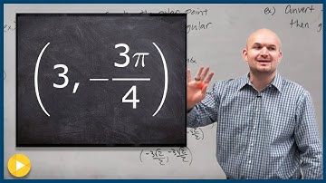 How to graph a polar point and then convert to rectangular form