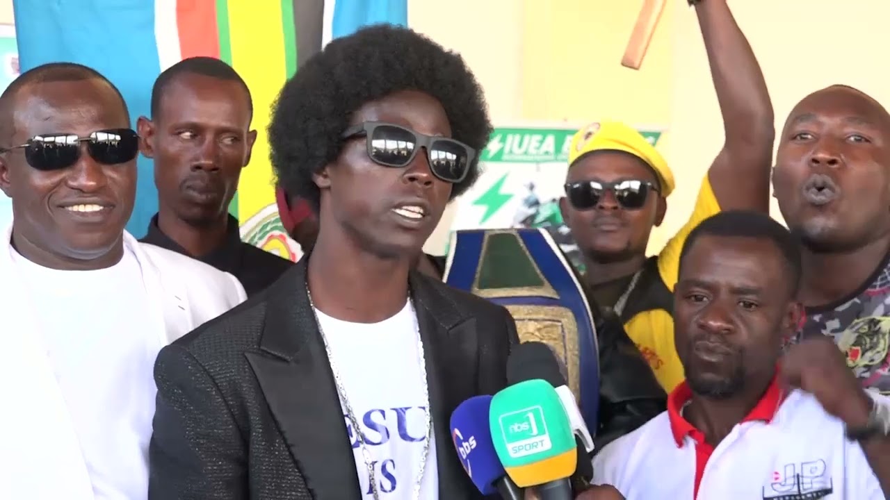 DANCING Master Latib Muwonge Vs South Africa's PRINCE Dlomo,Fight Launched,October 14,Luwero Stadium