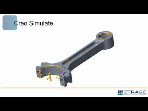 Creo Simulation for Beginners - video from Etrage