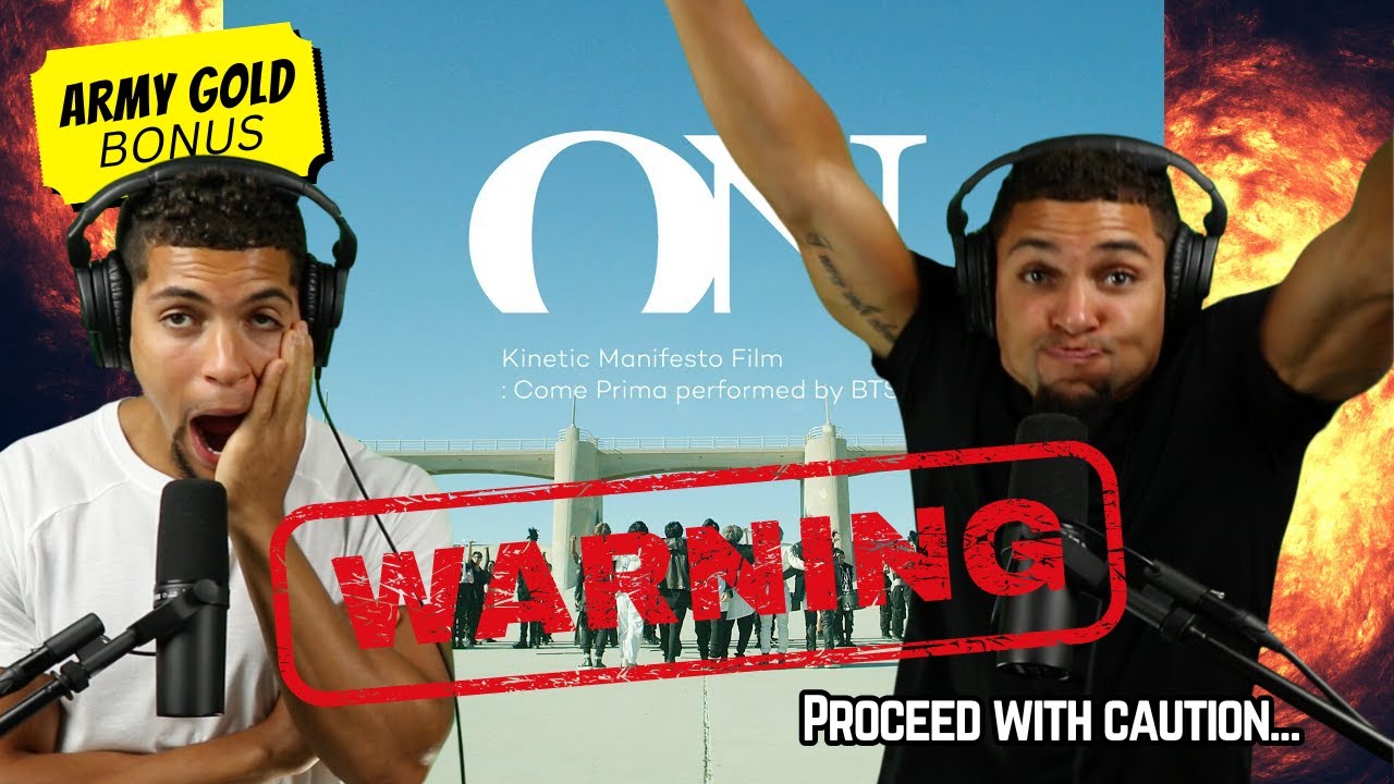 BTS 'ON' Kinetic Manifesto Film REACTION!!